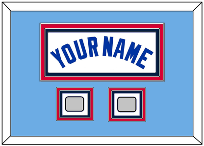 Toronto Name & 2 World Series Patches - Home White (1981-1996) - Premier Tier 7