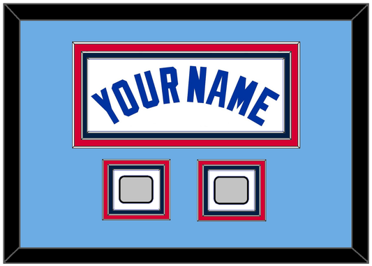 Toronto Name & 2 World Series Patches - Home White (1981-1996) - Premier Tier 7
