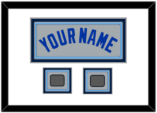 Toronto Name & 2 World Series Patches - Road Gray (1989-1996) - Premier Tier 1