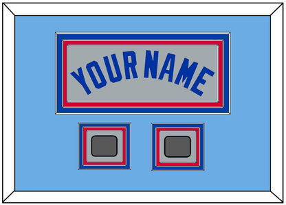 Toronto Name & 2 World Series Patches - Road Gray (1989-1996) - Premier Tier 7