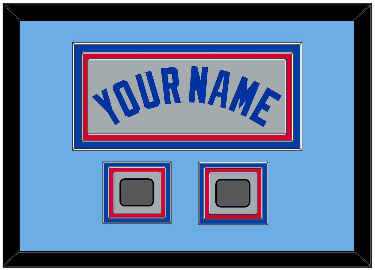 Toronto Name & 2 World Series Patches - Road Gray (1989-1996) - Premier Tier 7