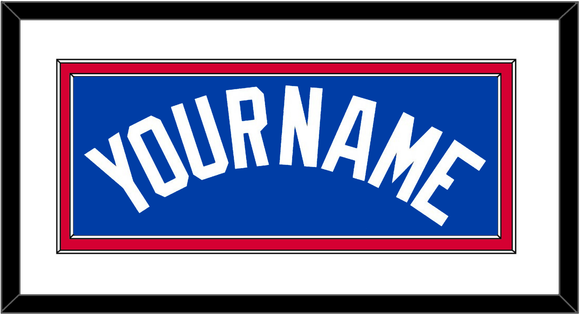 Toronto Name - Alternate Blue - Double Mat 1