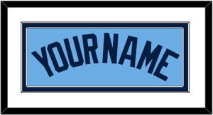 Toronto Name - Alternate Light Blue - Double Mat 1