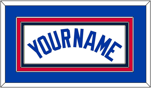 Toronto Name - Home White - Triple Mat 2