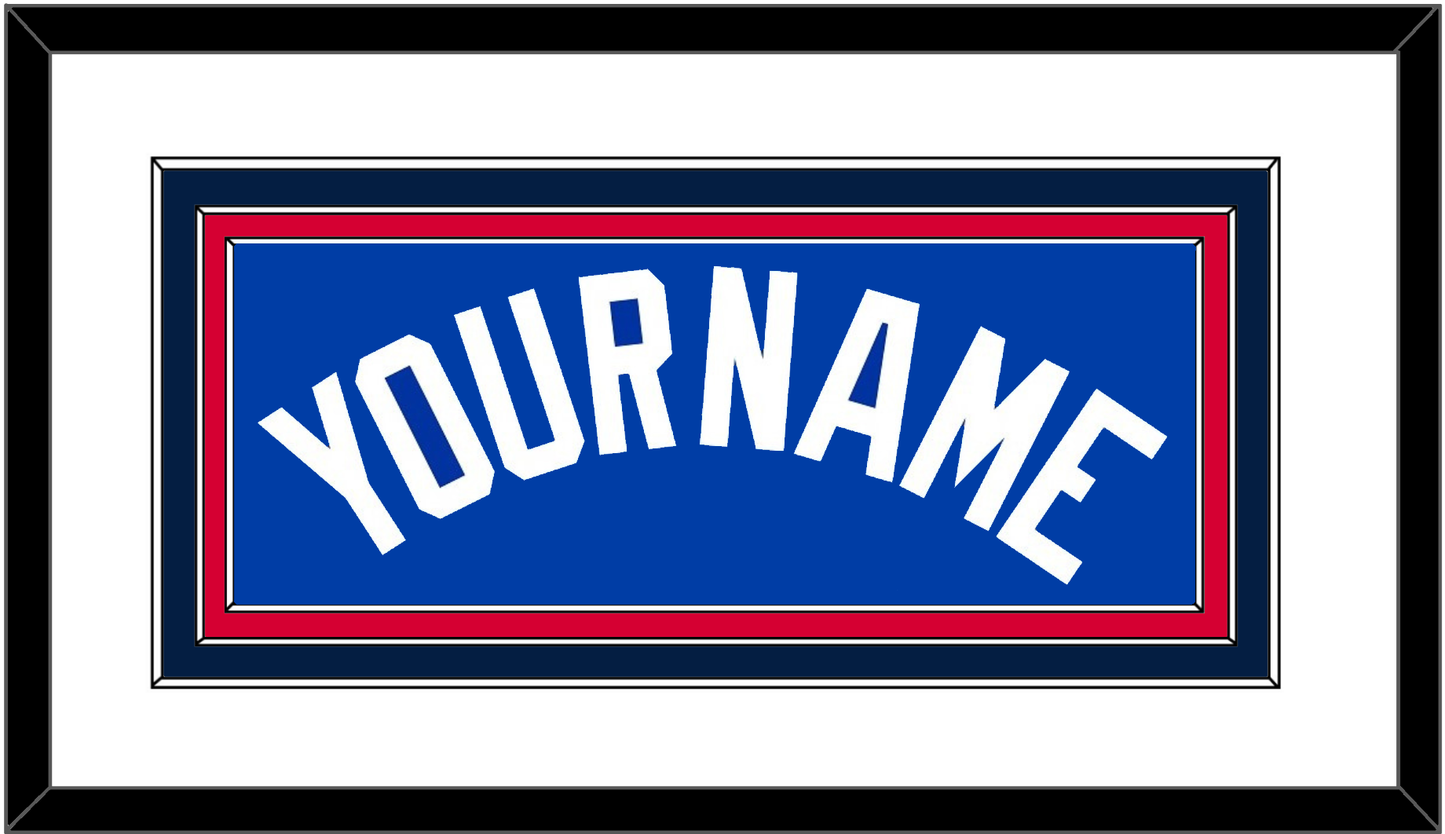 Toronto Name - Alternate Blue - Premier Tier 1