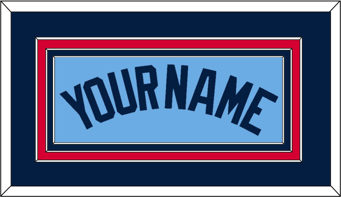 Toronto Name - Alternate Light Blue - Premier Tier 2