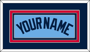 Toronto Name - Alternate Light Blue - Triple Mat 2