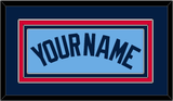 Toronto Name - Alternate Light Blue - Triple Mat 2