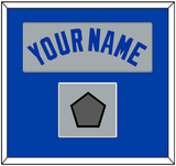 Toronto Name & World Series Patch - Road Gray (1989-1996) - Single Mat 2