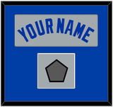 Toronto Name & World Series Patch - Road Gray (1989-1996) - Single Mat 2