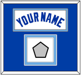 Toronto Name & World Series Patch - Home White (1981-1996) - Double Mat 2