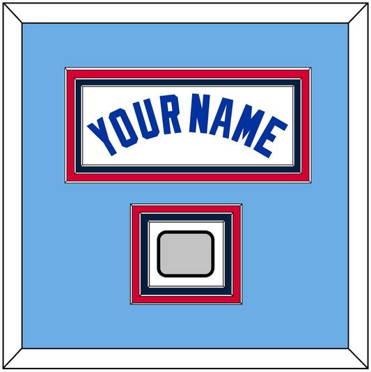 Toronto Name & World Series Patch - Home White (1981-1996) - Premier Tier 4