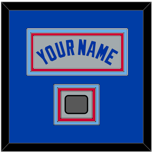 Toronto Name & World Series Patch - Road Gray (1989-1996) - Premier Tier 3