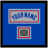Toronto Name & World Series Patch - Road Gray (1989-1996) - Triple Mat 3