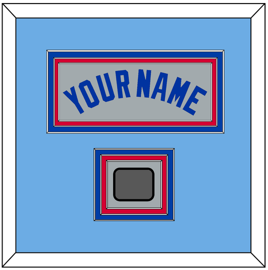 Toronto Name & World Series Patch - Road Gray (1989-1996) - Premier Tier 4
