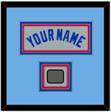 Toronto Name & World Series Patch - Road Gray (1989-1996) - Triple Mat 4