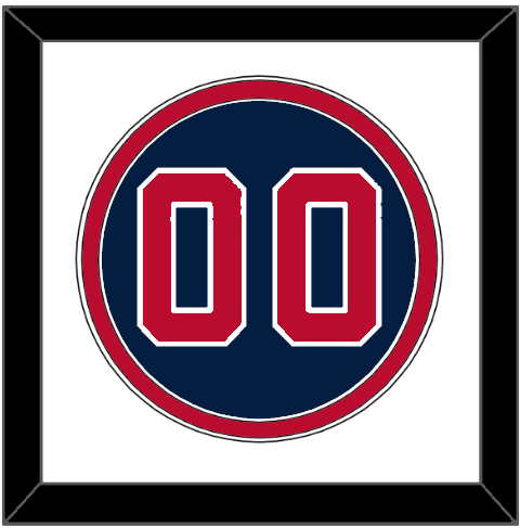 Washington Number - Alternate Blue - Signature Tier 1