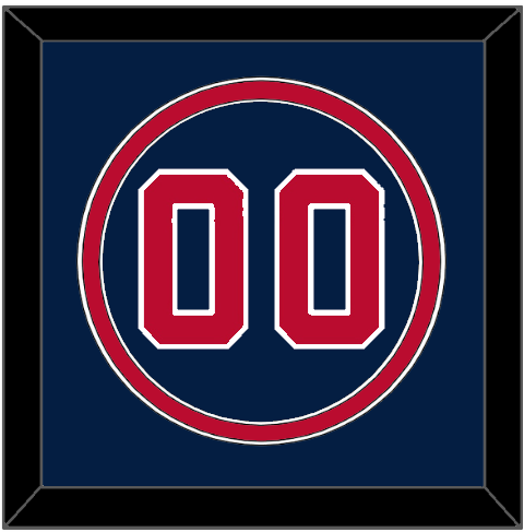 Washington Number - Alternate Blue - Signature Tier 2