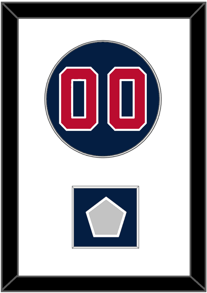 Washington Number & World Series Jersey Patch - Alternate Blue - Essential Tier 1