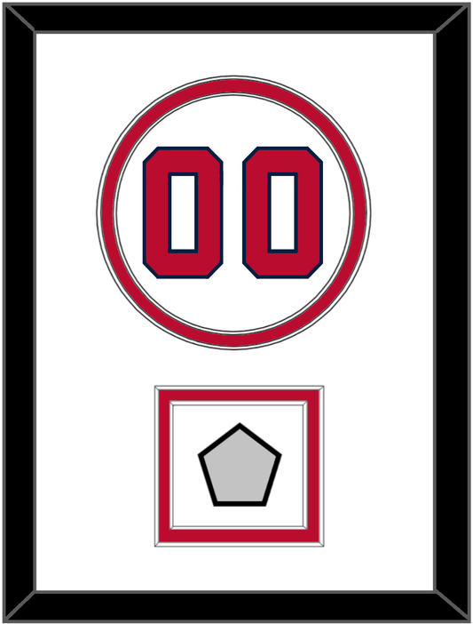 Washington Number & World Series Champions Patch - Home White - Signature Tier 1