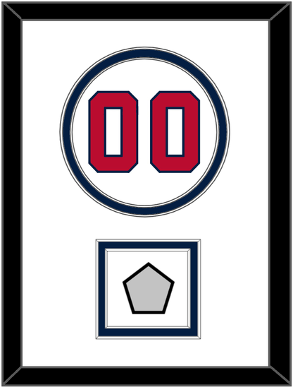 Washington Number & World Series Jersey Patch - Home White - Signature Tier 2