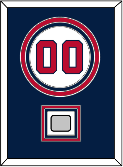 Washington Number & World Series Jersey Patch - Home White - Premier Tier 3