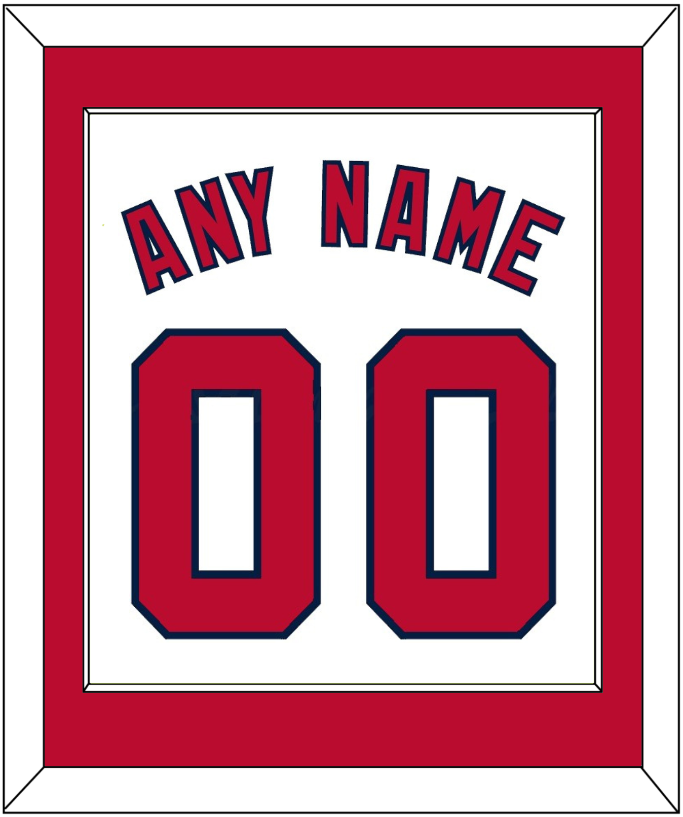 Washington Name & Number - Home White - Essential Tier 1