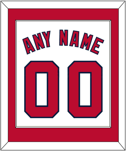 Washington Name & Number - Home White - Essential Tier 1