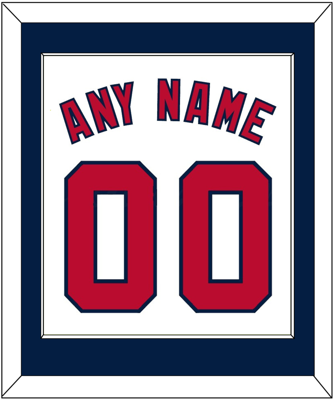 Washington Name & Number - Home White - Essential Tier 2
