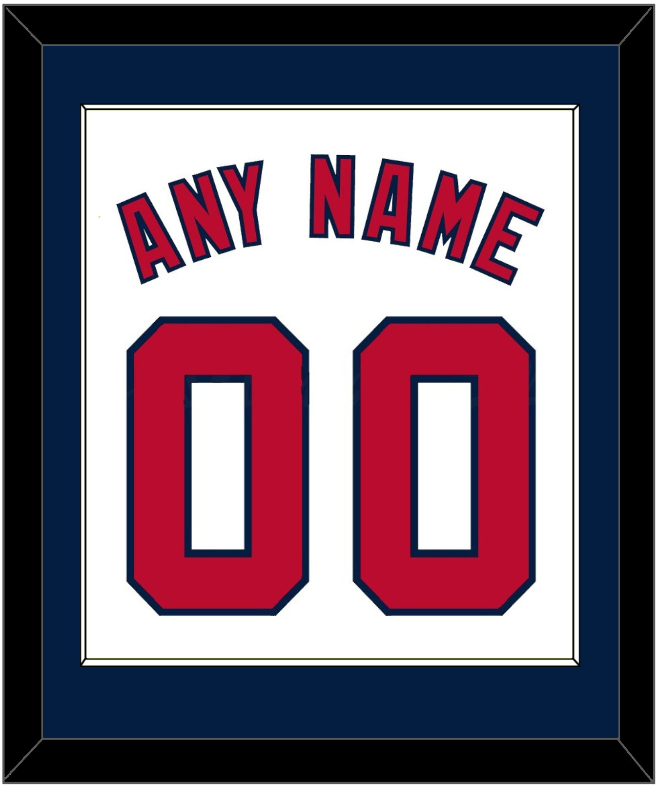Washington Name & Number - Home White - Essential Tier 2