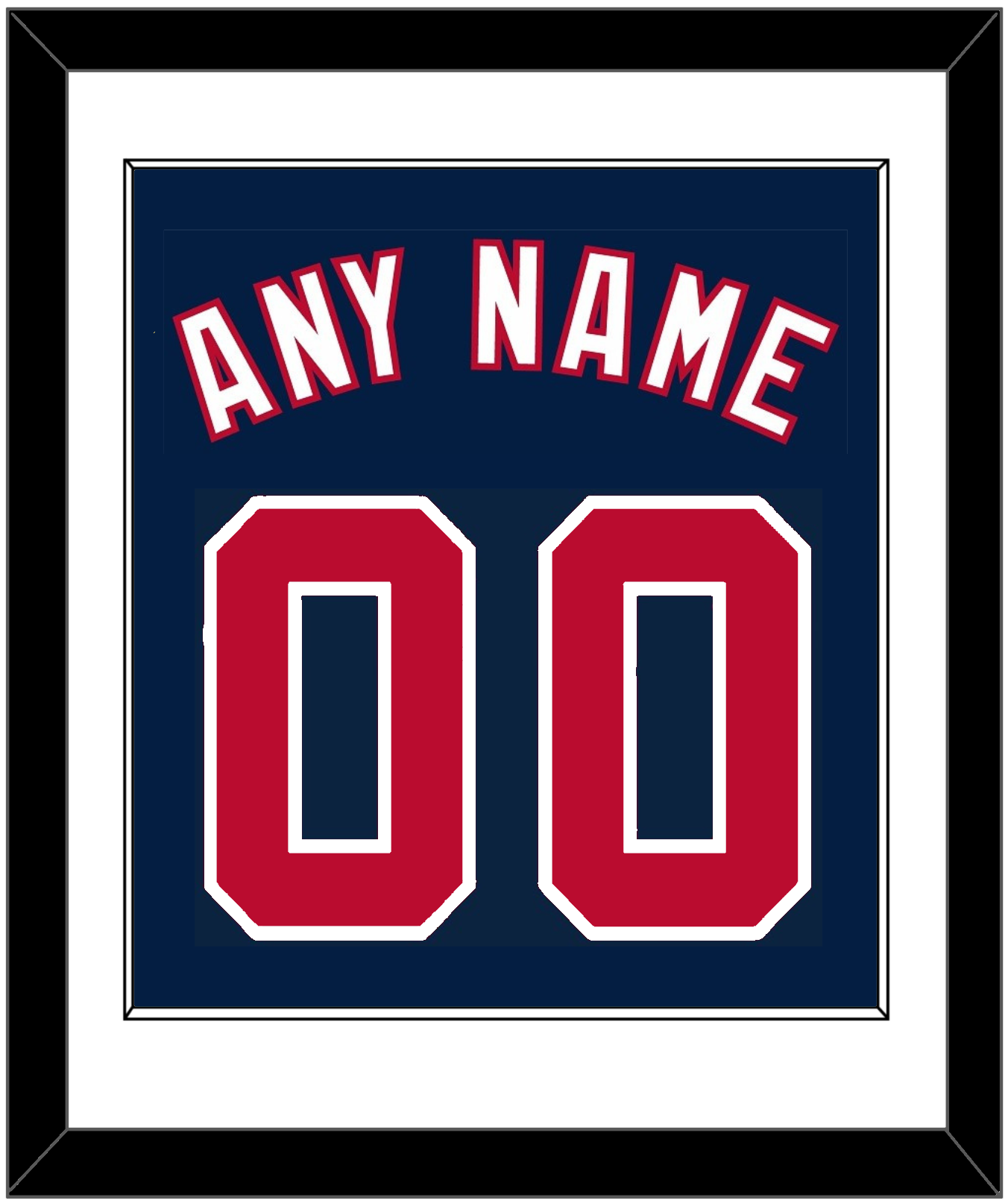 Washington Name & Number - Alternate Blue - Essential Tier 1