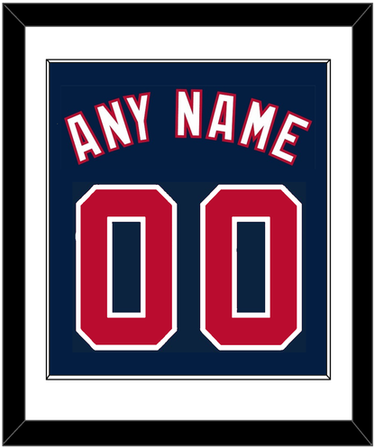 Washington Name & Number - Alternate Blue - Essential Tier 1