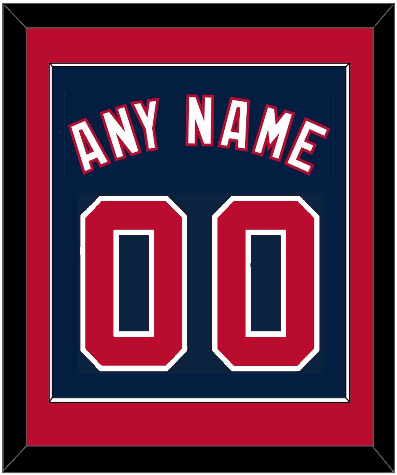 Washington Name & Number - Alternate Blue - Essential Tier 2