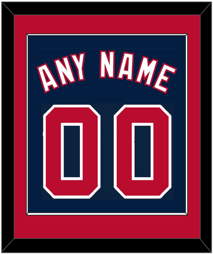 Washington Name & Number - Alternate Blue - Essential Tier 2
