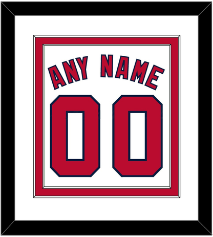 Washington Name & Number - Home White - Signature Tier 1