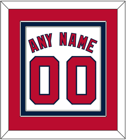 Washington Name & Number - Home White - Signature Tier 3