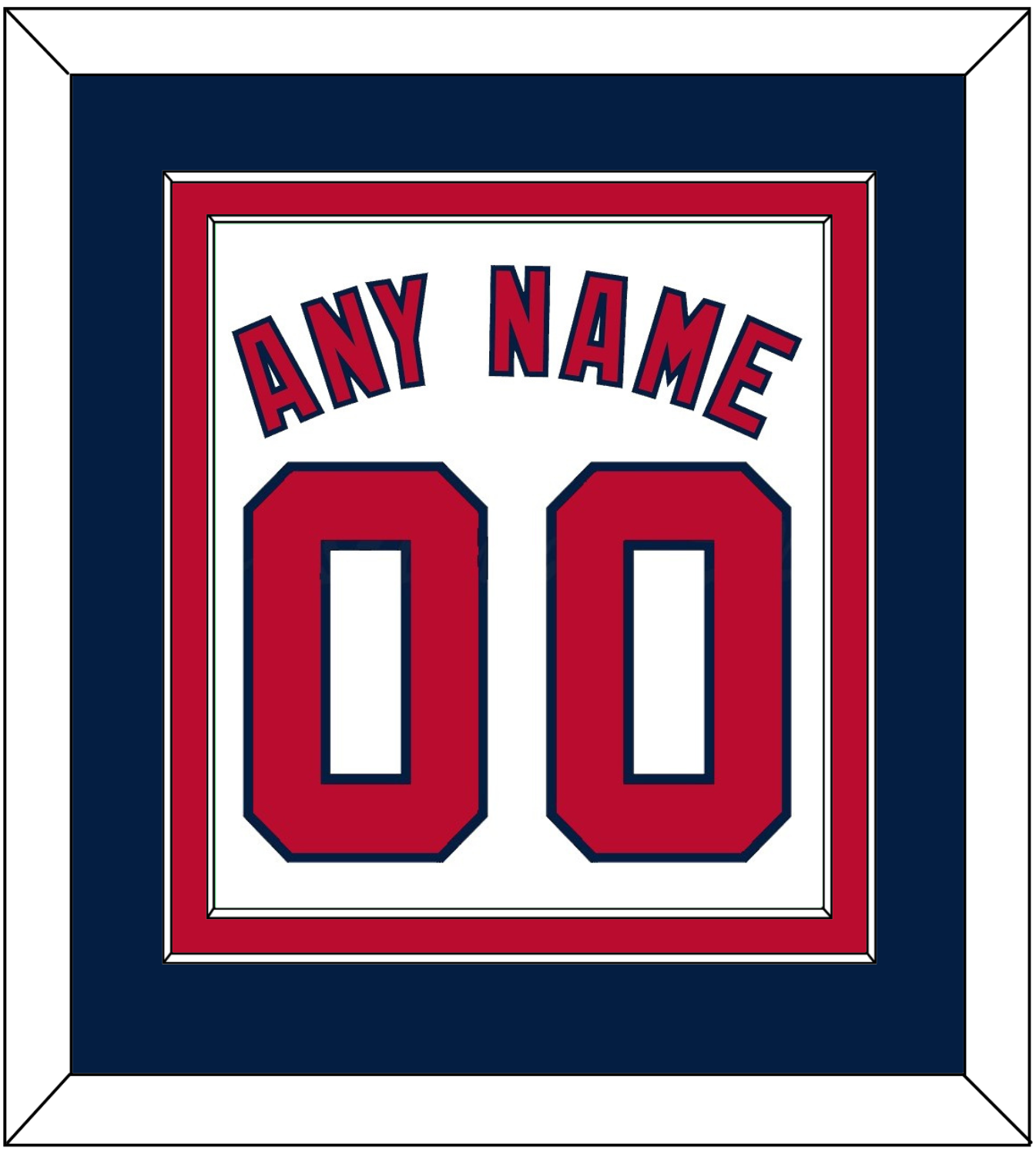 Washington Name & Number - Home White - Signature Tier 4
