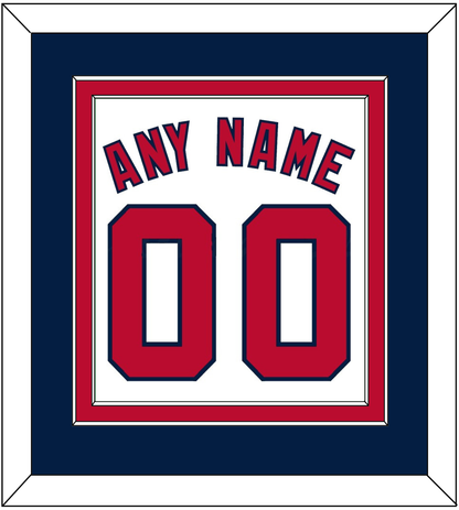 Washington Name & Number - Home White - Signature Tier 4