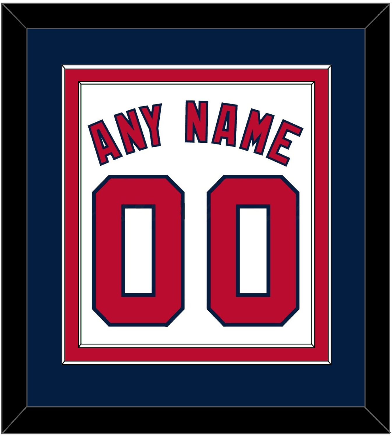 Washington Name & Number - Home White - Signature Tier 4