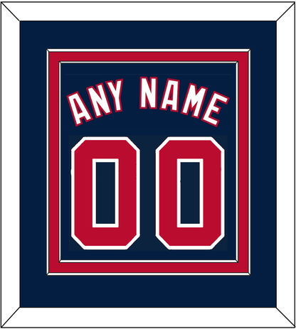 Washington Name & Number - Alternate Blue - Signature Tier 2