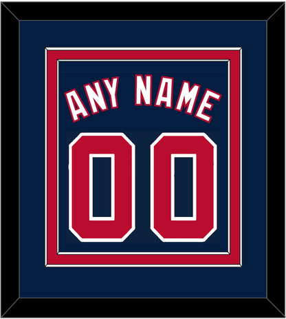 Washington Name & Number - Alternate Blue - Signature Tier 2