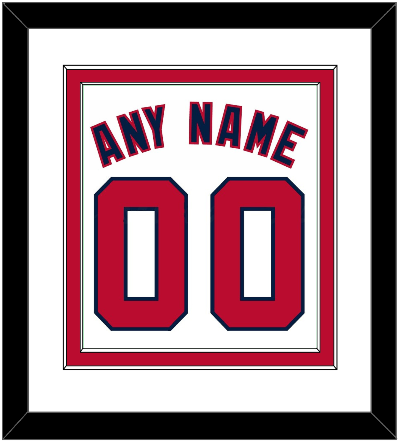 Washington Name & Number - Alternate Home White - Signature Tier 1
