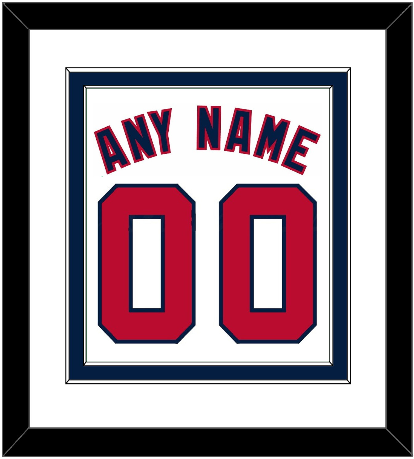 Washington Name & Number - Alternate Home White - Signature Tier 2
