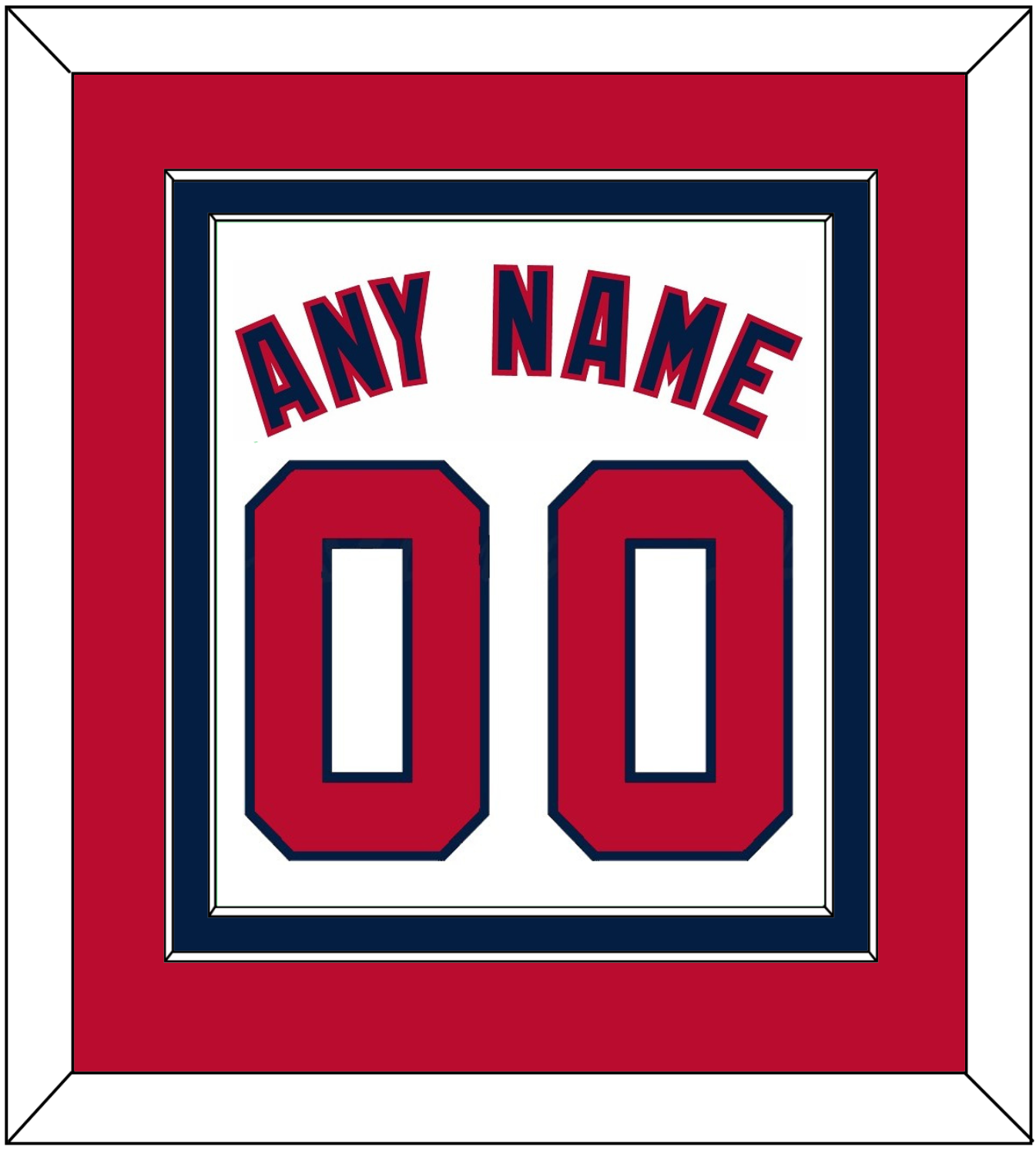 Washington Name & Number - Alternate Home White - Signature Tier 3