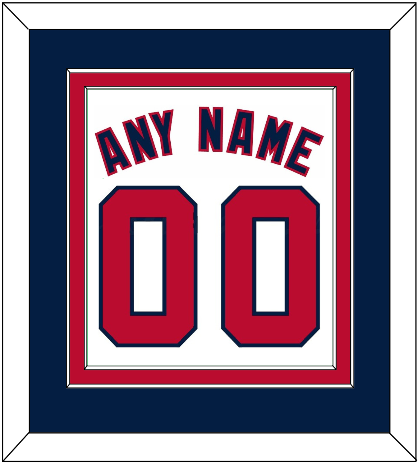 Washington Name & Number - Alternate Home White - Signature Tier 4