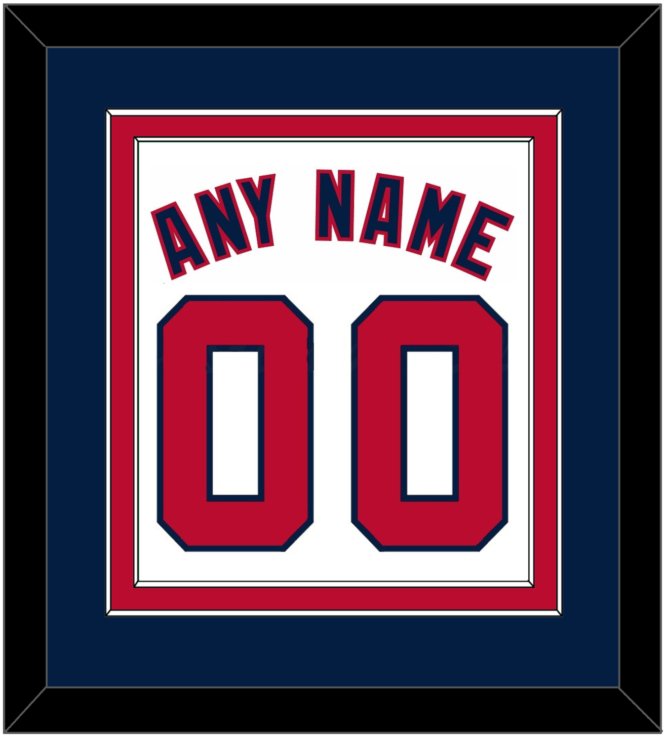 Washington Name & Number - Alternate Home White - Signature Tier 4