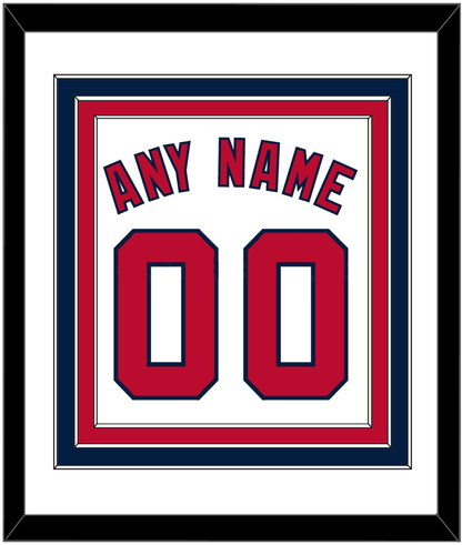Washington Name & Number - Home White - Premier Tier 1