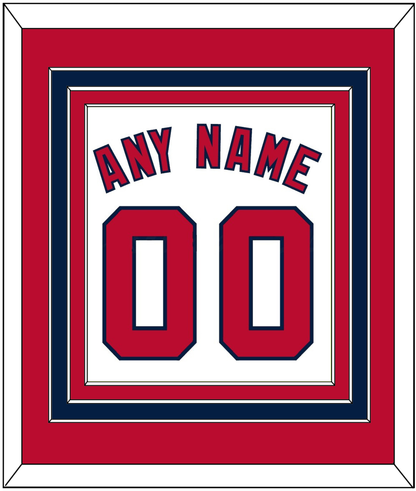 Washington Name & Number - Home White - Premier Tier 2