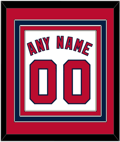 Washington Name & Number - Home White - Premier Tier 2