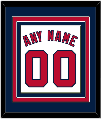 Washington Name & Number - Home White - Premier Tier 3